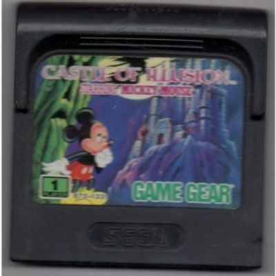 CASTLE OF ILLUSION STARRING MICKEY MOUSE GAMEGEAR