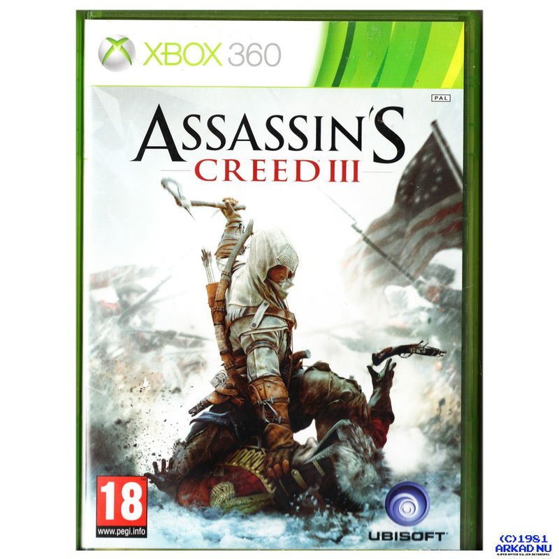 ASSASSINS CREED III XBOX 360