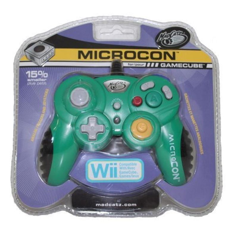 MADCATZ MICROCON GAMECUBE KONTROLL WII KOMPATIBEL