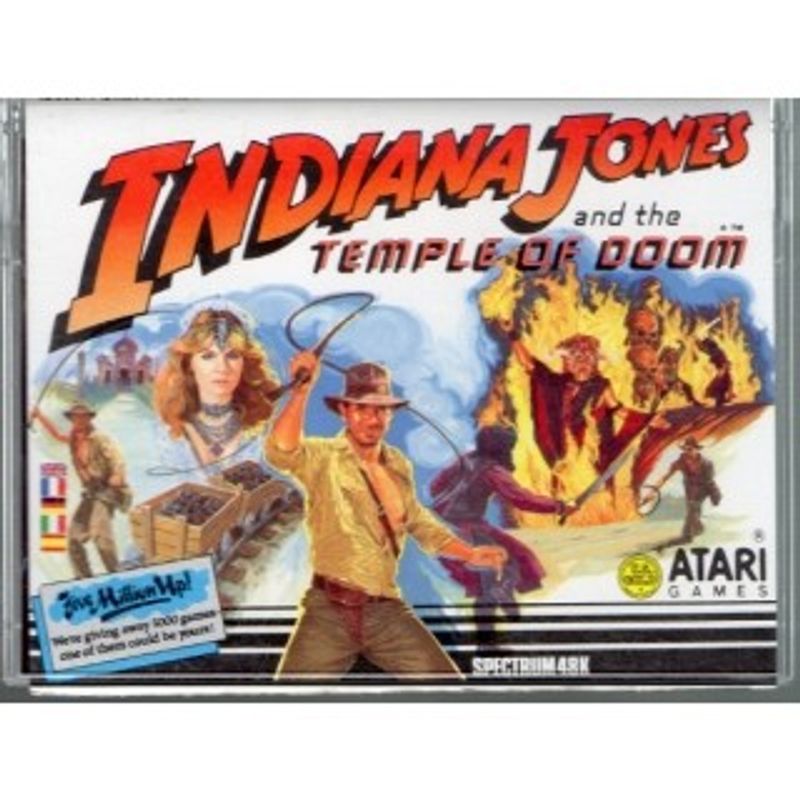 INDIANA JONES AND THE TEMPEL OF DOOM ZX SPECTRUM