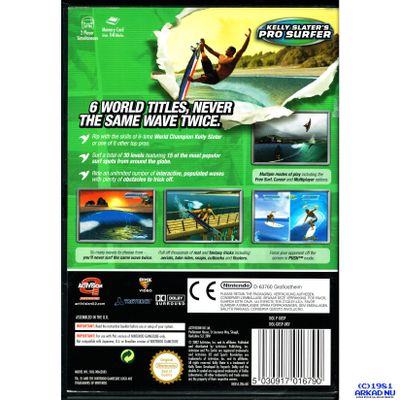 KELLY SLATERS PRO SURFER GAMECUBE