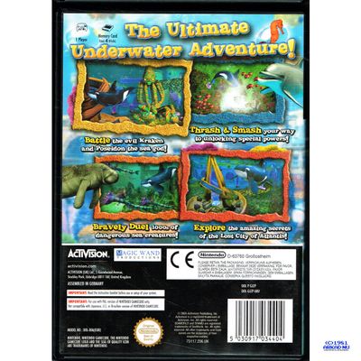 SEAWORLD ADVENTURE PARKS SHAMUS DEEP SEA ADVENTURE GAMECUBE