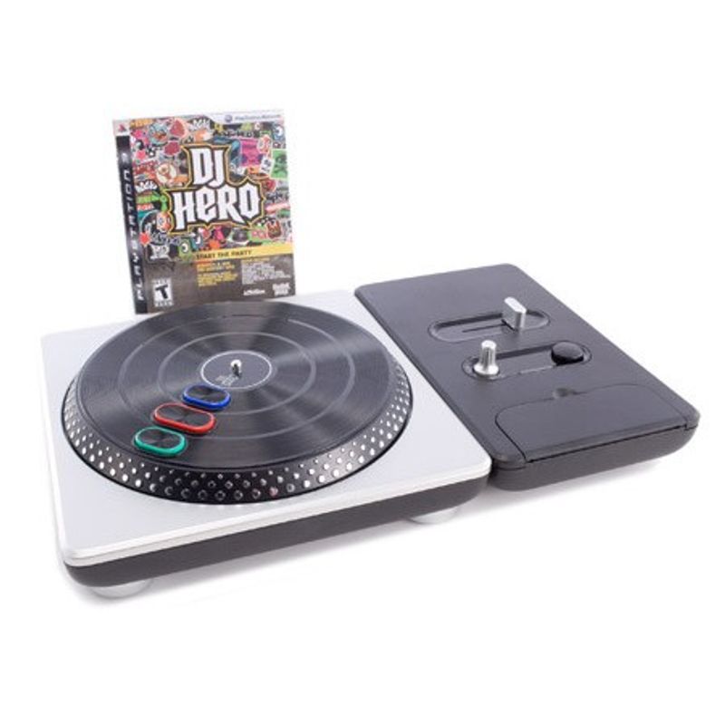 DJ HERO MED TURNTABLE PS3