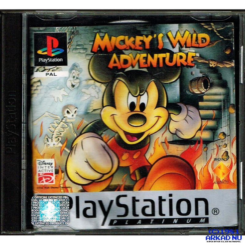 MICKEYS WILD ADVENTURE PS1