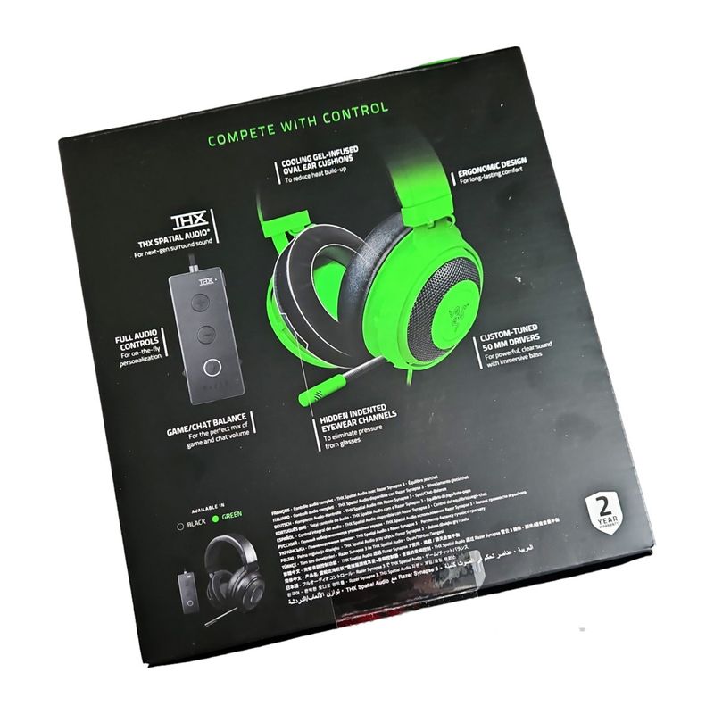 RAZER KRAKEN TOURNAMENT EDITION HEADSET GREEN