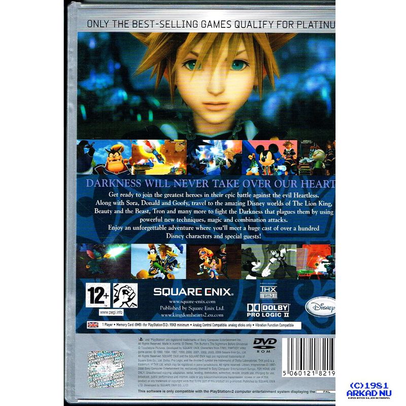 KINGDOM HEARTS II PS2