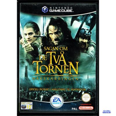 SAGAN OM DE TVÅ TORNEN HÄRSKARRINGEN GAMECUBE