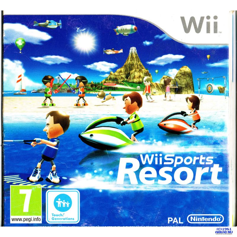 WII SPORTS RESORT 