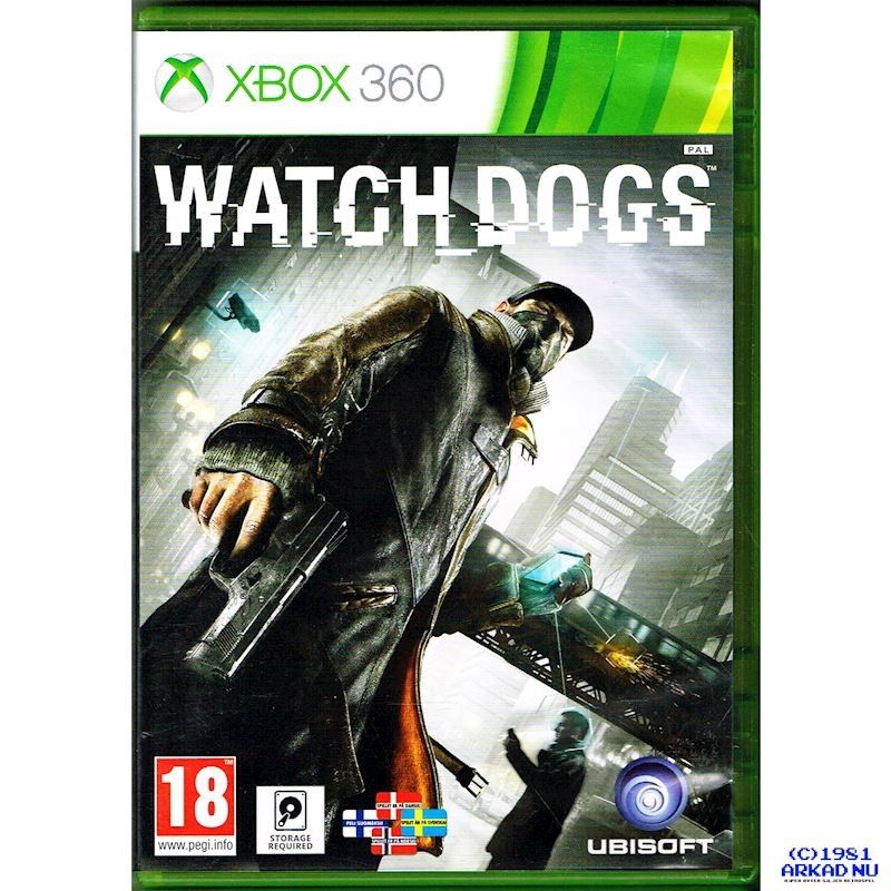 WATCHDOGS XBOX 360