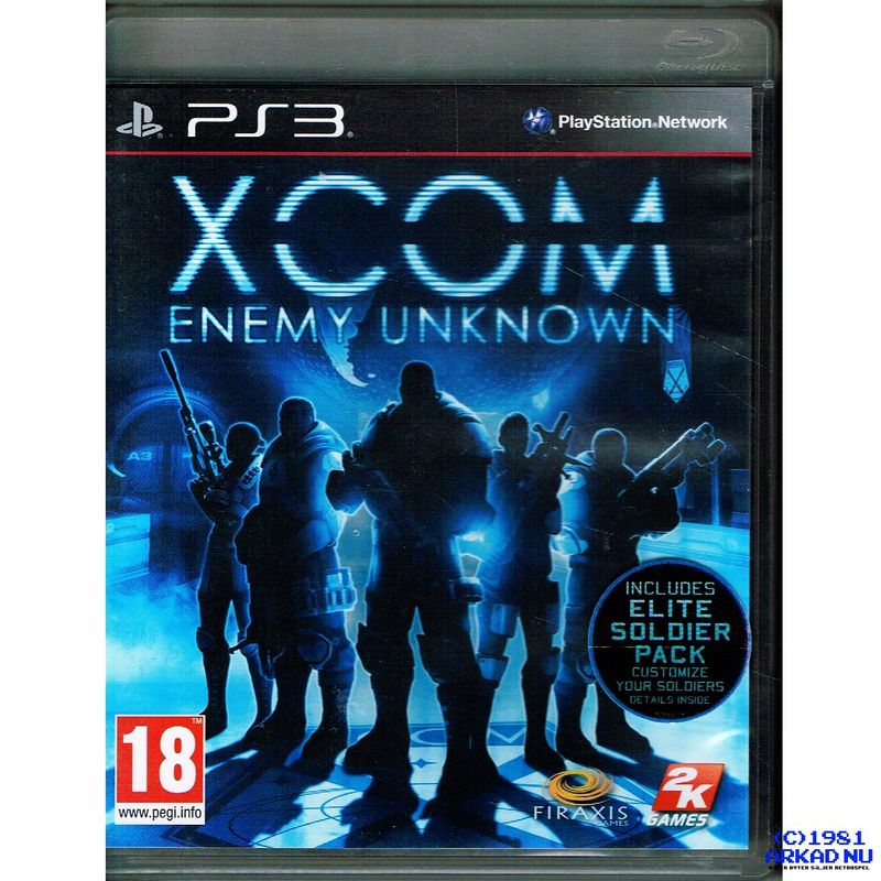 XCOM ENEMY UNKNOWN PS3