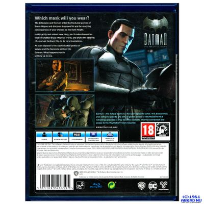 BATMAN THE TELLTALE SERIES PS4