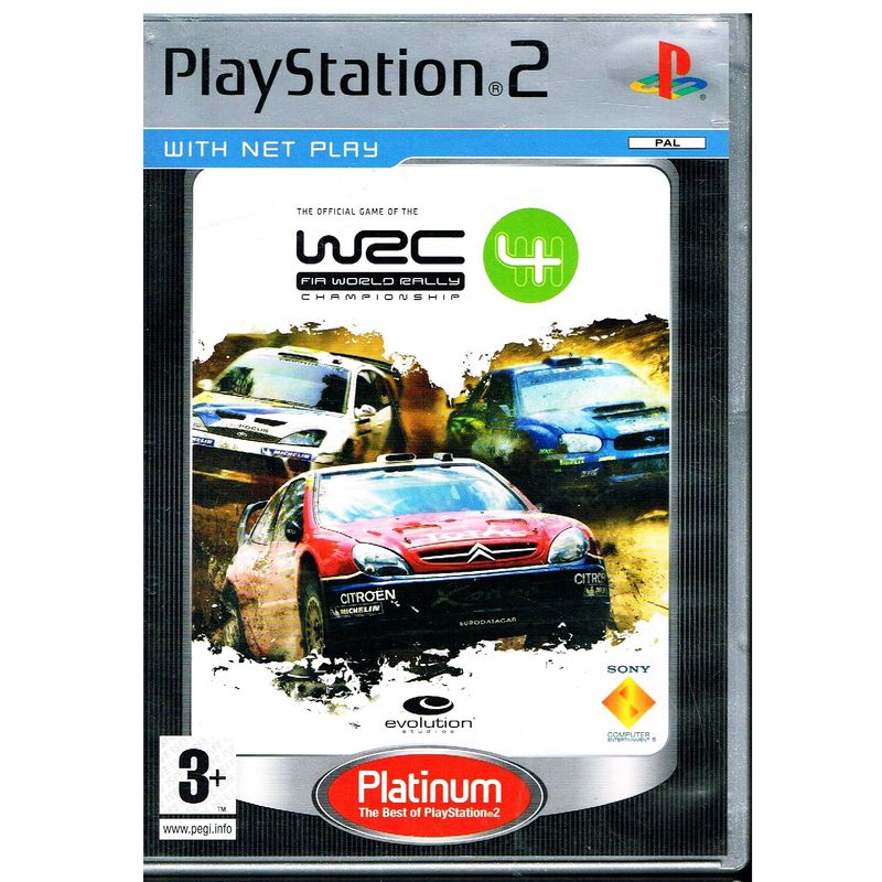 WRC 4 FIA WORLD RALLY CHAMPIONSHIP PS2