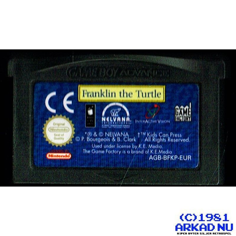 FRANKLIN THE TURTLE GBA