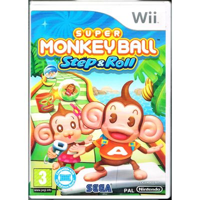 SUPER MONKEY BALL STEP & ROLL WII