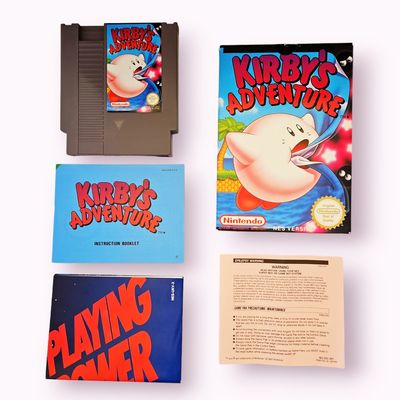 KIRBYS ADVENTURE NES UKV PAL-A