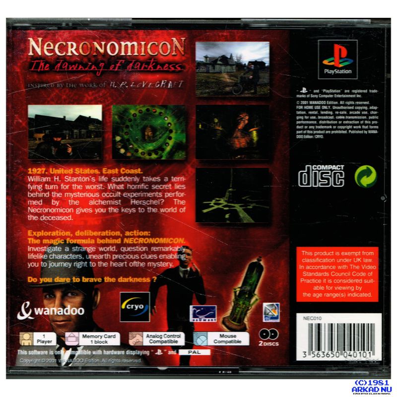 NECRONOMICON PS1