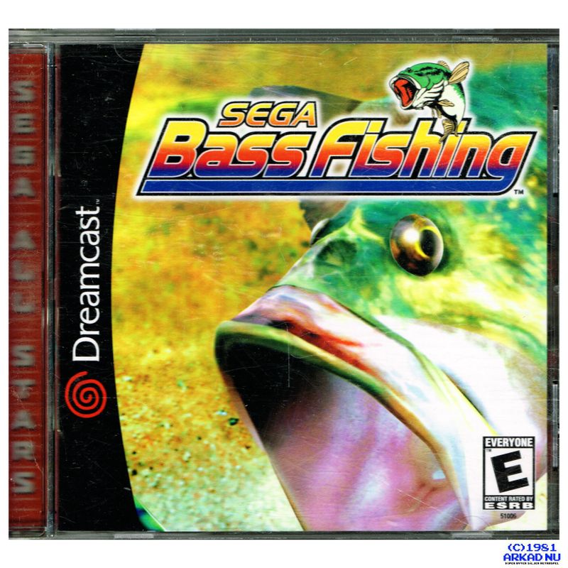 SEGA BASS FISHING DREAMCAST NTSC USA