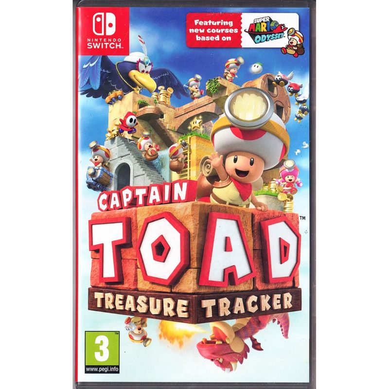 CAPTAIN TOAD TREASURE TRACKER SWITCH