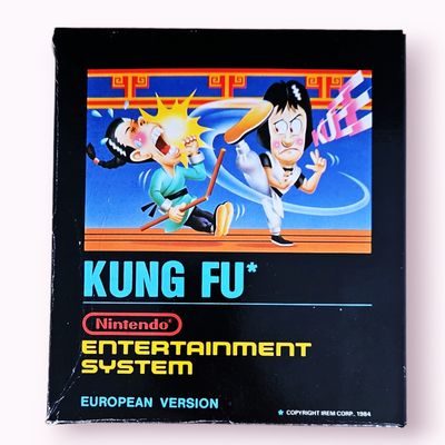 KUNG FU NES SCN - SVENSK FÖRSTA UTGÅVA 5 SKRUVARS