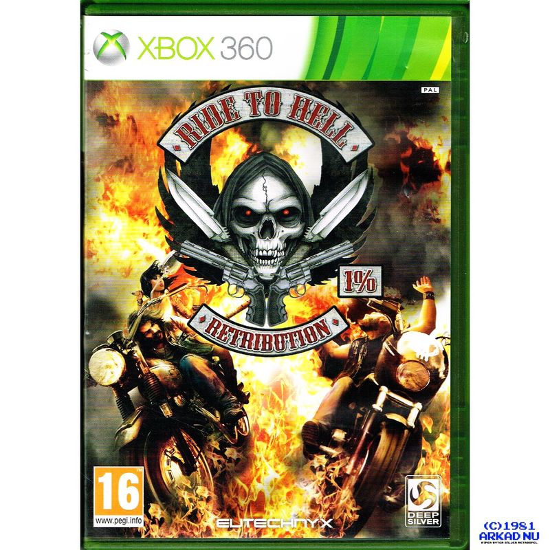 RIDE TO HELL RETRIBUTION XBOX 360