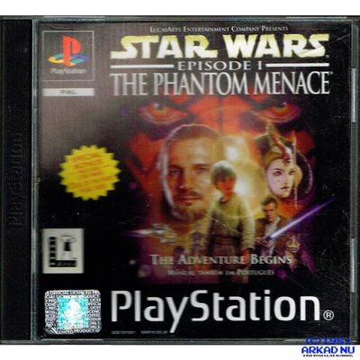 STAR WARS EPISODE I THE PHANTOM MENACE PS1