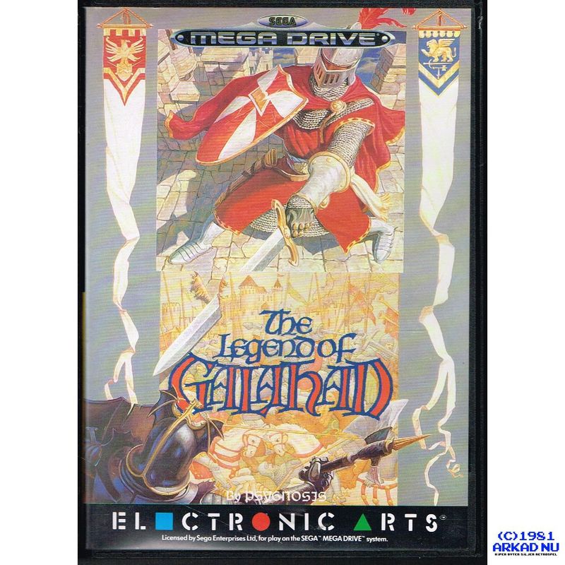 THE LEGEND OF GALAHAD MEGA DRIVE