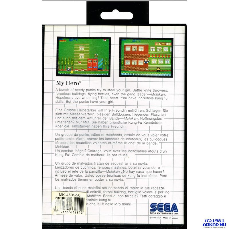 MY HERO MASTERSYSTEM