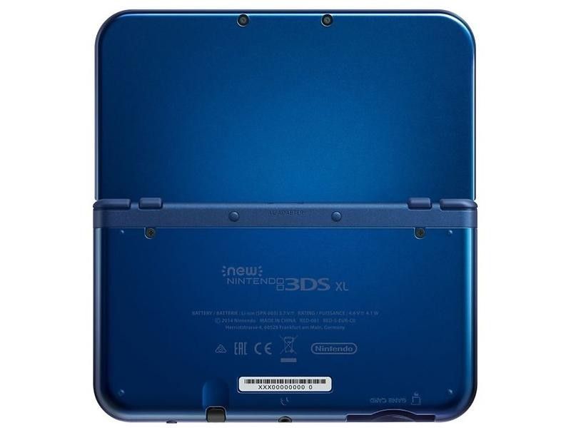 NEW NINTENDO 3DS XL METALLIC BLUE