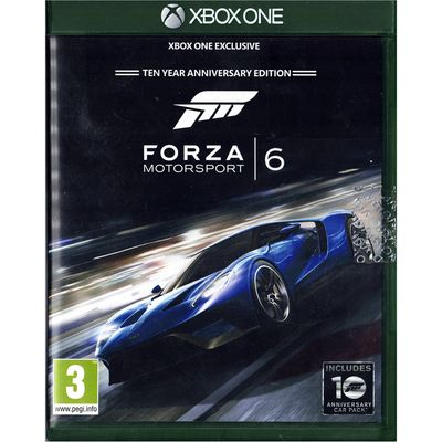 FORZA MOTORSPORT 6 TEN YEAR ANNIVERSARY EDITION XBOX ONE