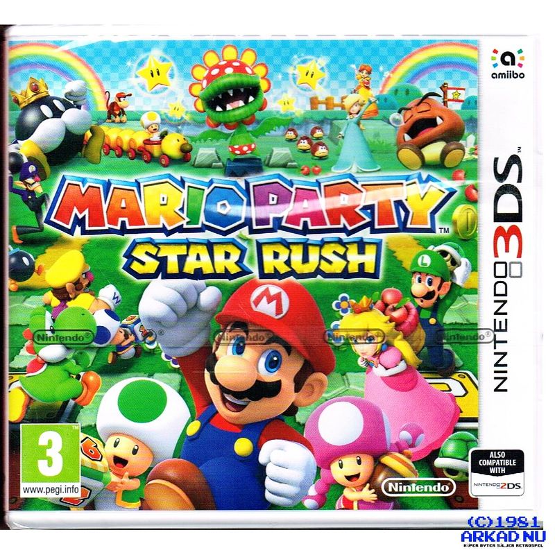 MARIO PARTY STAR RUSH 3DS