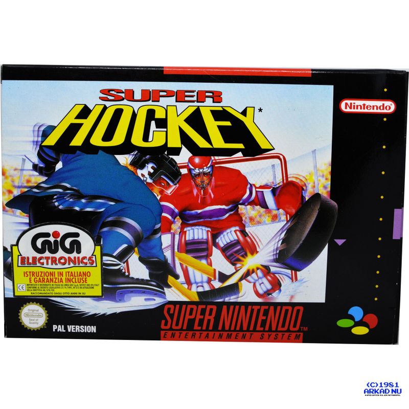 SUPER HOCKEY SNES