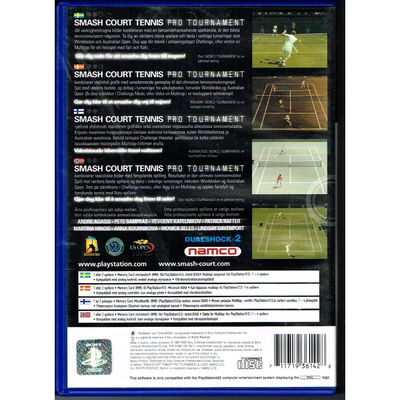 SMASH COURT TENNIS PRO TOURNAMENT PS2