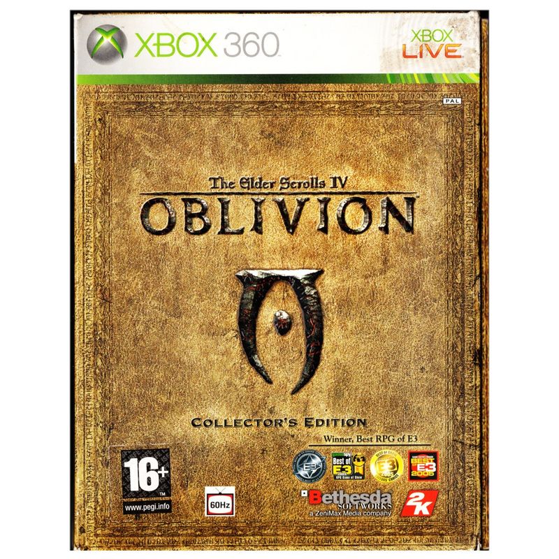 ELDER SCROLLS IV OBLIVION COLLECTORS EDITION XBOX 360