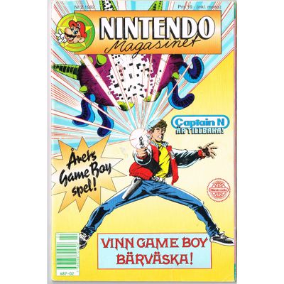 NINTENDO MAGASINET NR 2 1992 MED POWER PLAYER