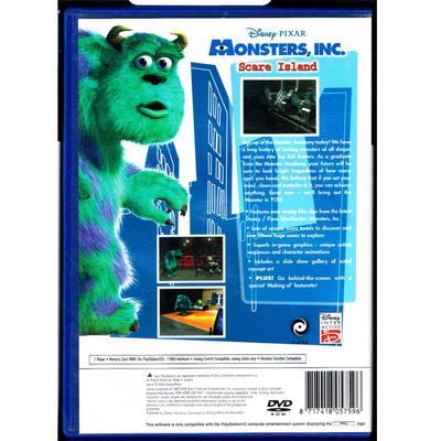 MONSTERS INC SCARE ISLAND PS2