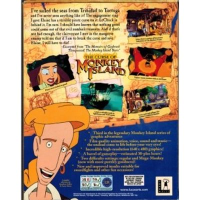 CURSE OF MOKEY ISLAND PC BIGBOX