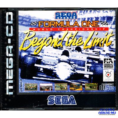 FORMULA 1 WORLD CHAMPIONSHIP BEYOND THE LIMIT MEGA-CD