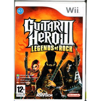 GUITAR HERO III LEGENDS OF ROCK WII