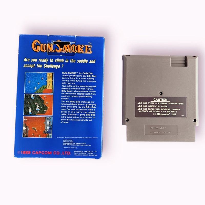 GUN SMOKE NES SCN