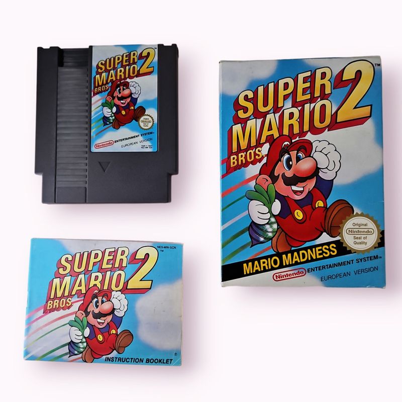 SUPER MARIO BROS 2 NES SCN BIG BOX