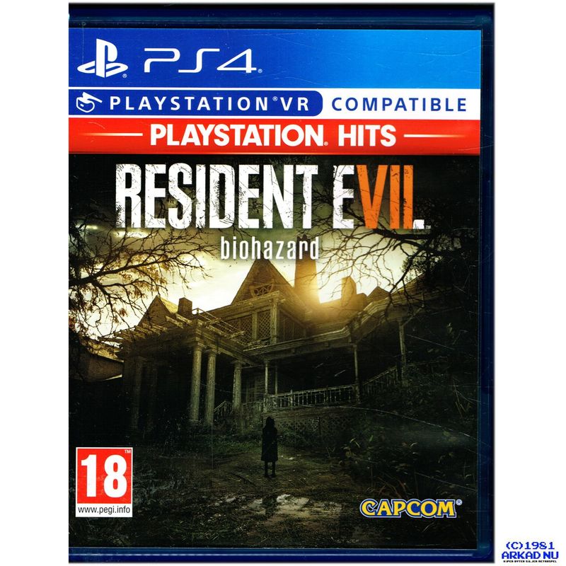 RESIDENT EVIL BIOHAZARD PS4