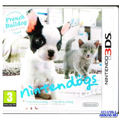 NINTENDOGS + CATS FRENCH BULLDOG & NEW FRIENDS 3DS