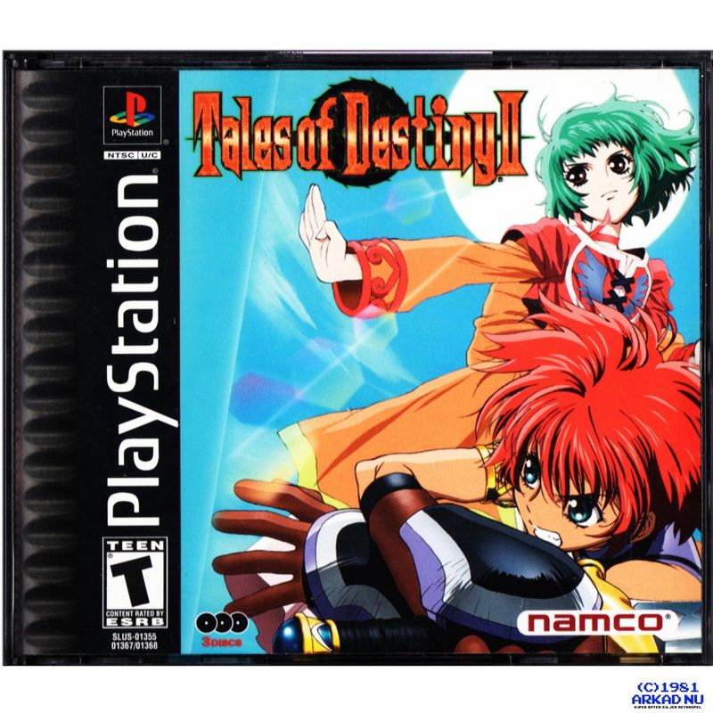 TALES OF DESTINY II PS1 NTSC USA