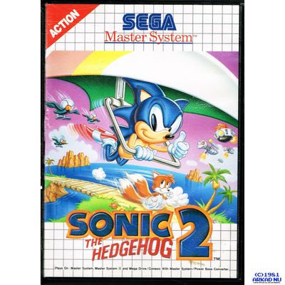 SONIC THE HEDGEHOG 2 MASTERSYSTEM