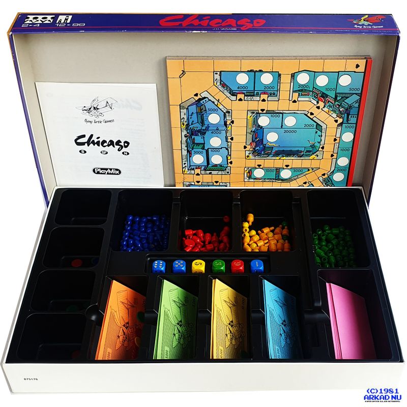 CHICAGO PLAYMIX, FLYING TURTLE SÄLLSKAPSSPEL