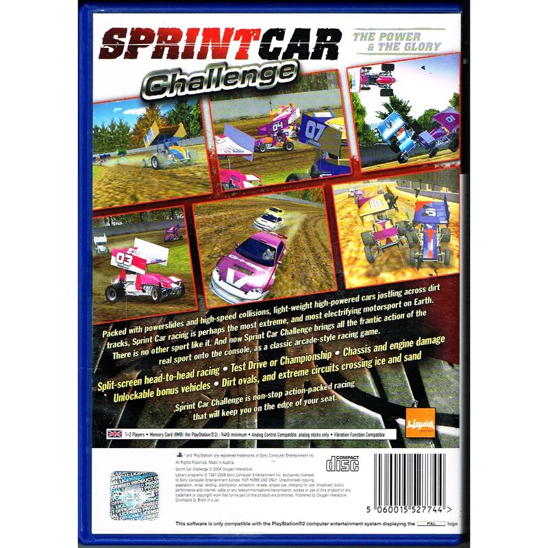 SPRINT CAR CHALLENGE PS2