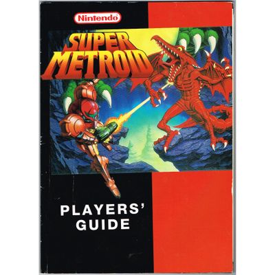 SUPER METROID SNES SCN BIG BOX