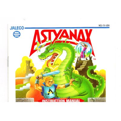 ASTYANAX NES REV-A