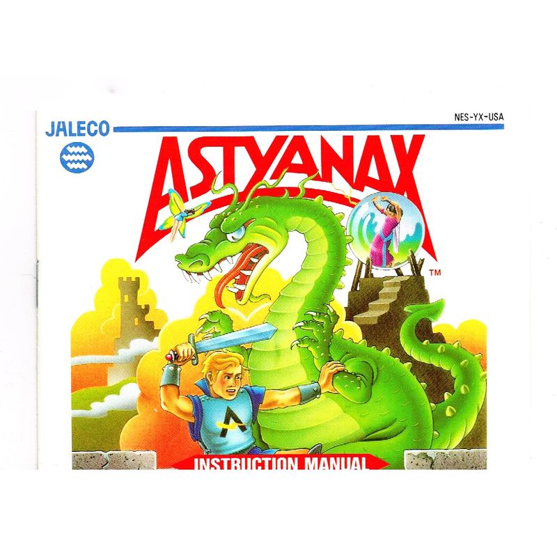 ASTYANAX NES REV-A