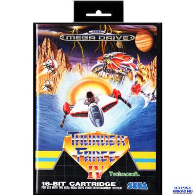 THUNDER FORCE IV MEGADRIVE